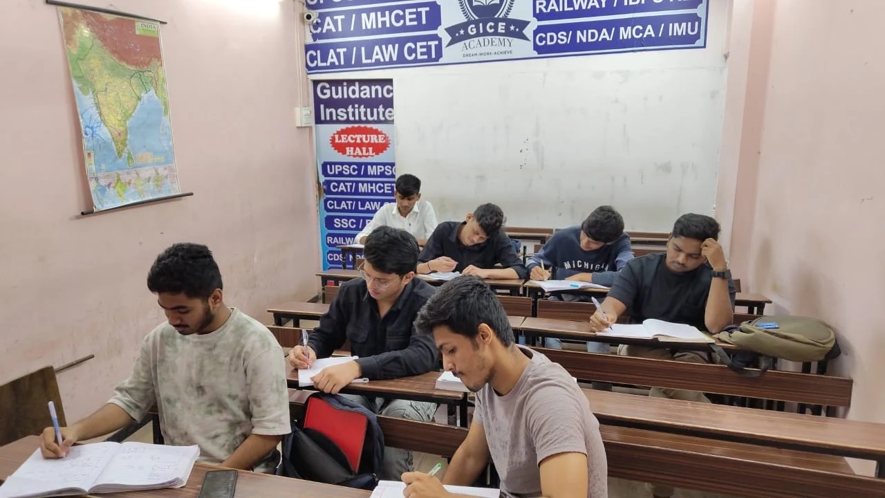 GICE Academy classroom and students