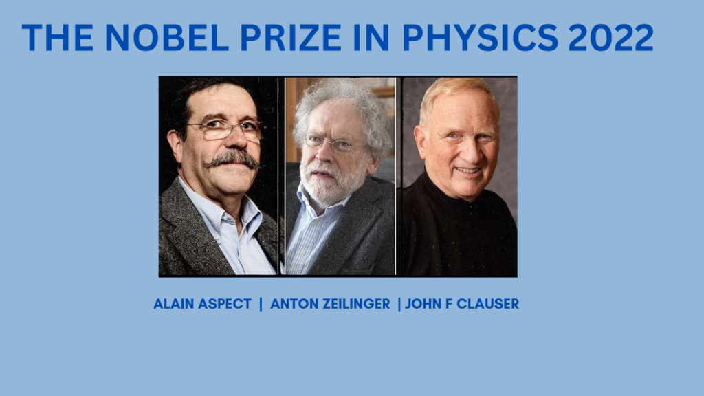 Current Affairs 21 October 2022 Hindi- स्टेटिक जीके के साथ परीक्षा संबंधित करेंट अफेयर्स.1) क्वांटम यांत्रिकी पर उनके काम के लिए तीन वैज्ञानिकों एलेन एस्पेक्ट, जॉन एफ क्लॉसर और एंटोन ज़िलिंगर को भौतिकी का नोबेल पुरस्कार 2022 से सम्मानित किया गया है।