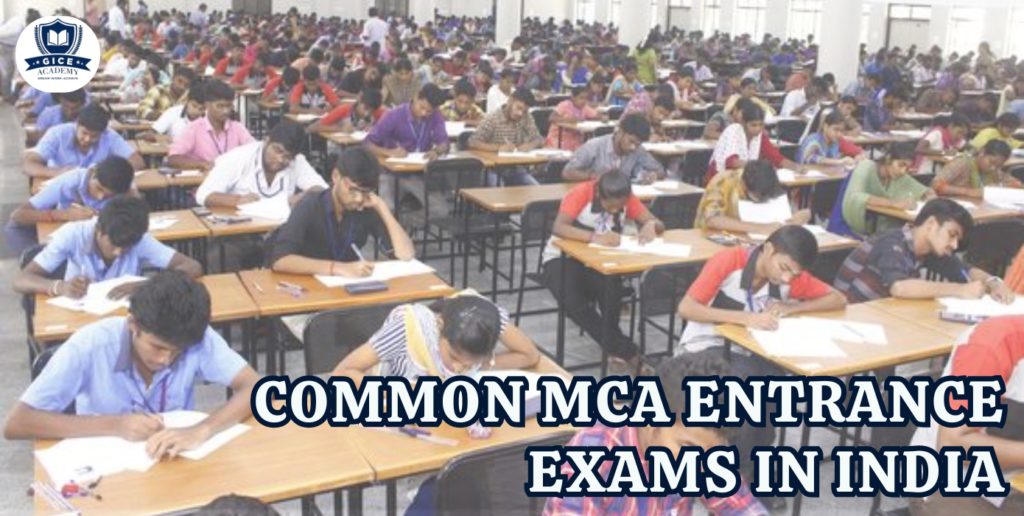 Common MCA Entrance Exams in India