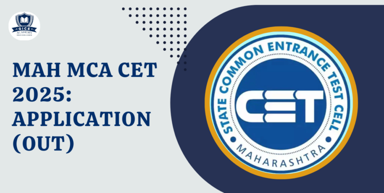 MAH MCA CET 2025: Application (Out)