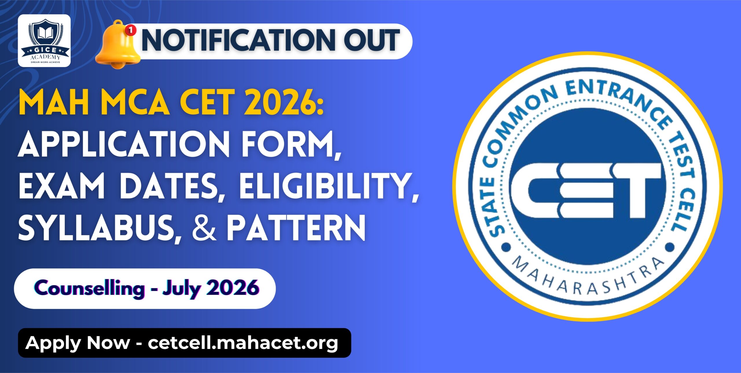 MAH MCA CET 2026