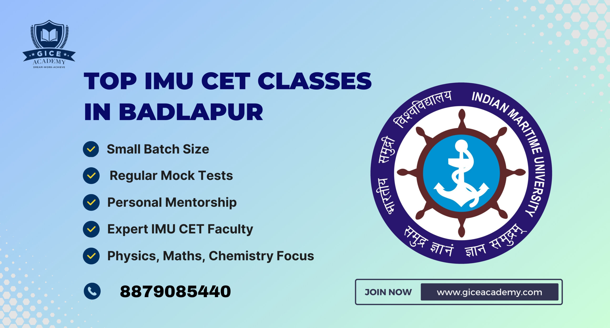 Top IMU CET Classes in Badlapur