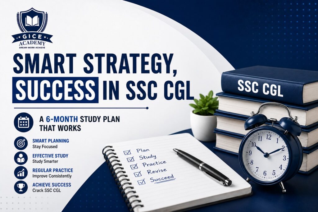 6 Month Strategy for SSC CGL